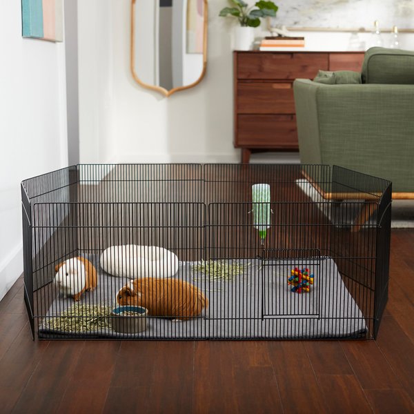 Frisco Wire Small Pet Playpen with Door， 15-in