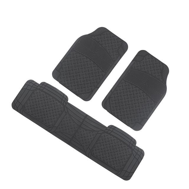 Simoniz Heavy Duty 3pc SUV Floor Mat Black 01200