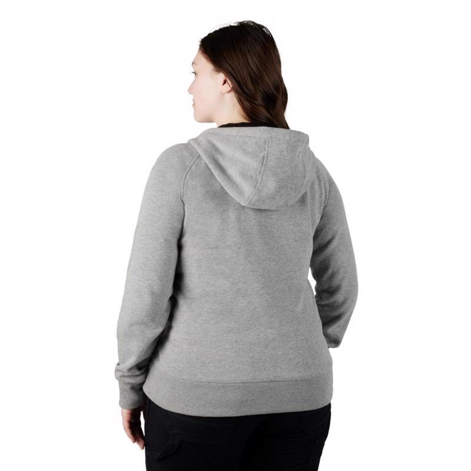 MW M12 XL Long Sleeve Women\u0027s Heated Hoodie Kit Gray