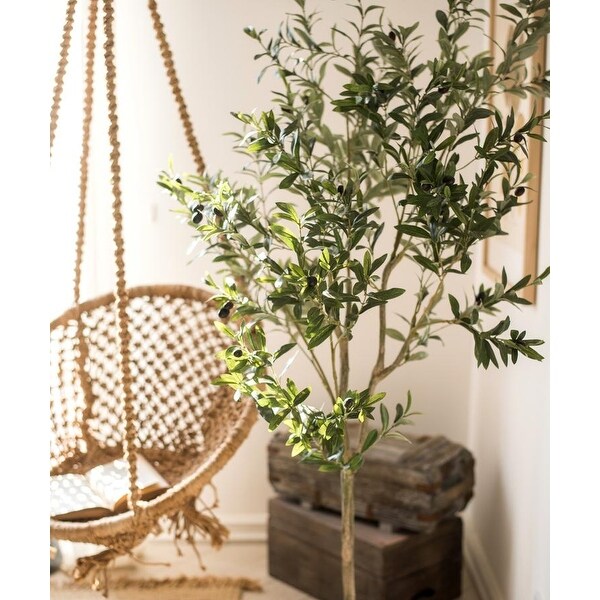 RusticReach Artificial Olive Tree