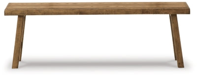 Signature Design by Ashley Dakmore Casual Bedroom Bench, Light Brown