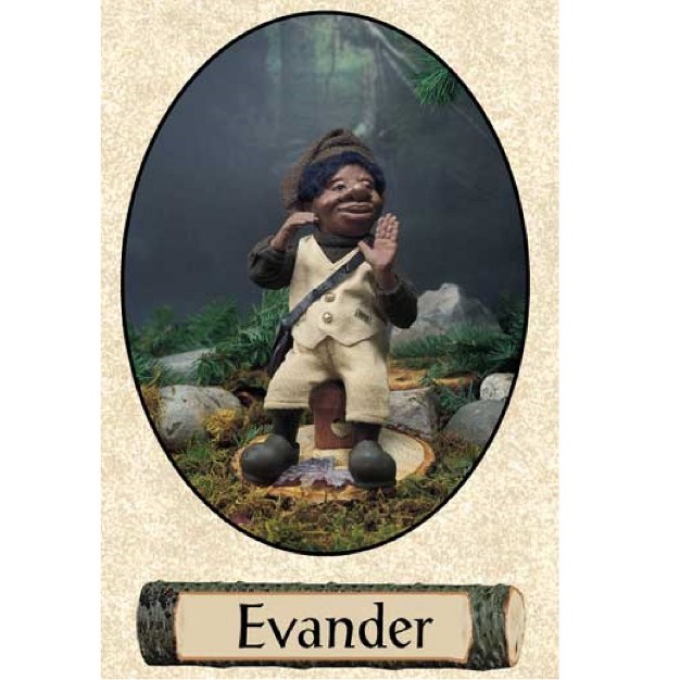 Evander Collectible Christmas Elf Tabletop Figure