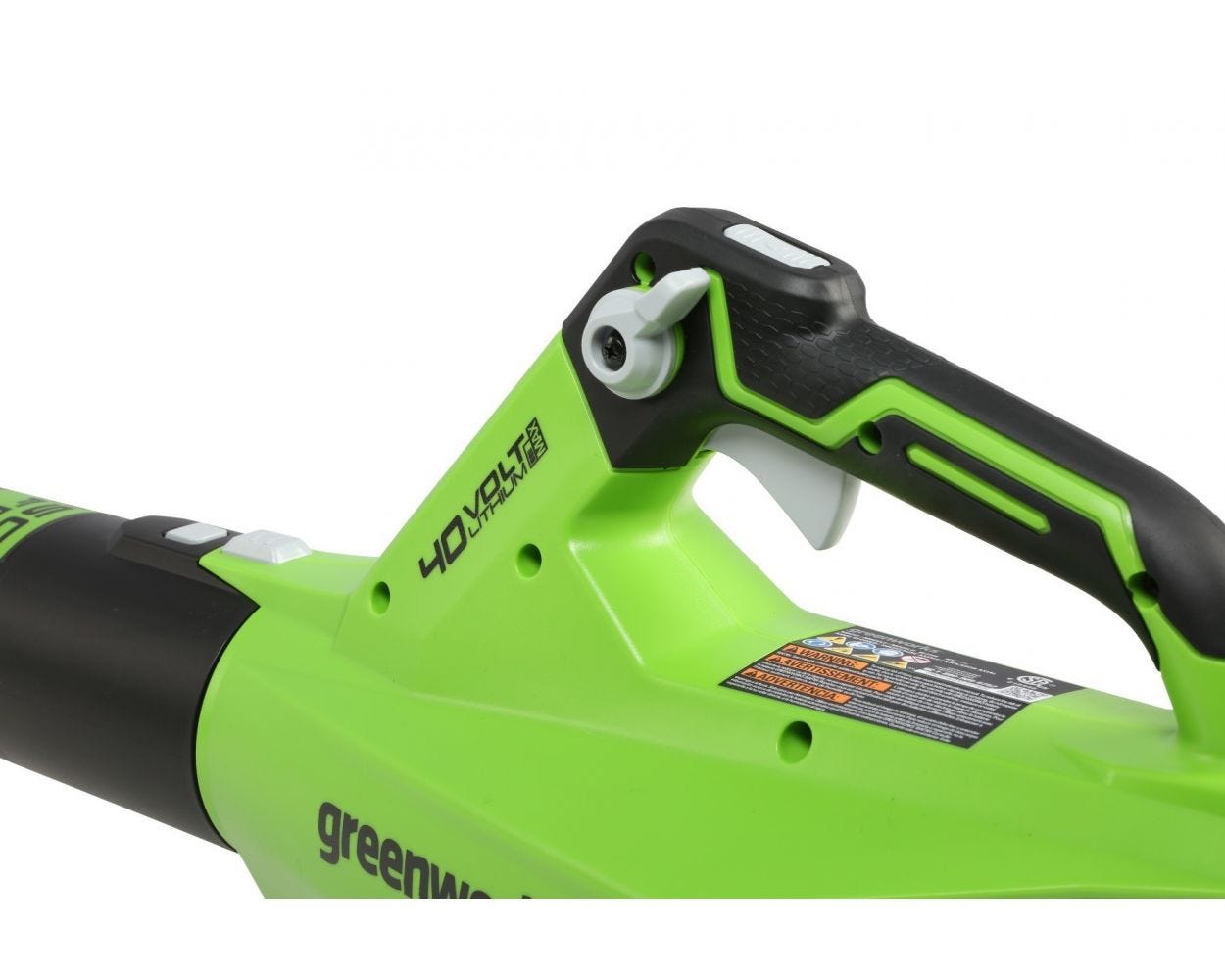 40V 450 CFM Axial Leaf Blower  Battery | Greenworks Tools