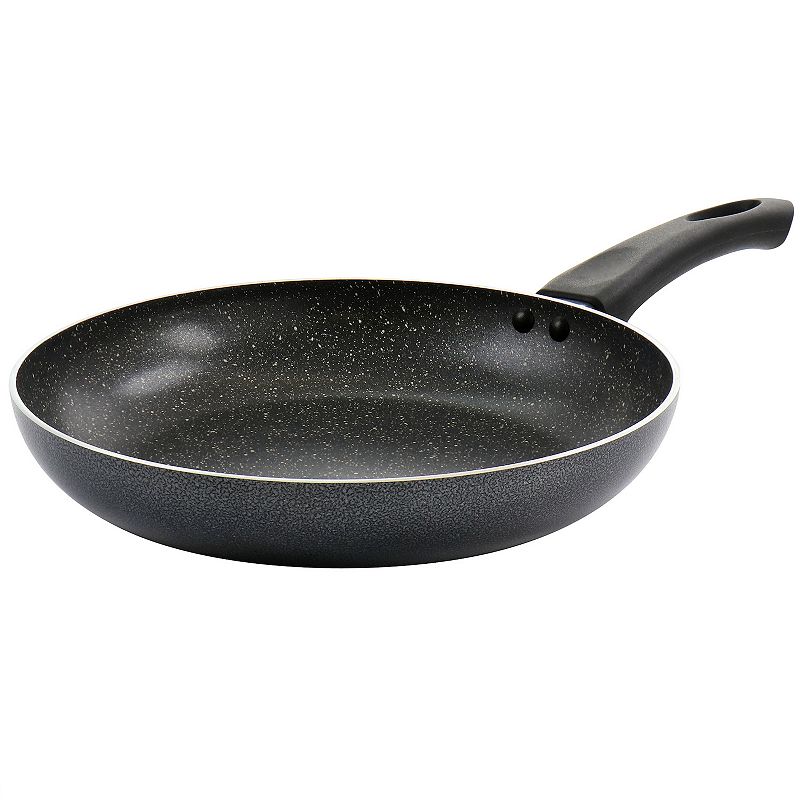 Oster Cocina 10.2 in. Pallermo Nonstick Aluminum Frying Pan in Graphite Grey