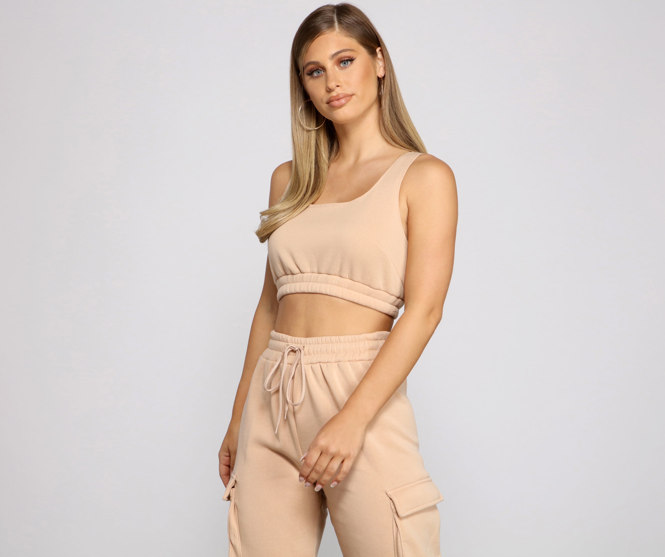 Low Profile Sleeveless Crop Top