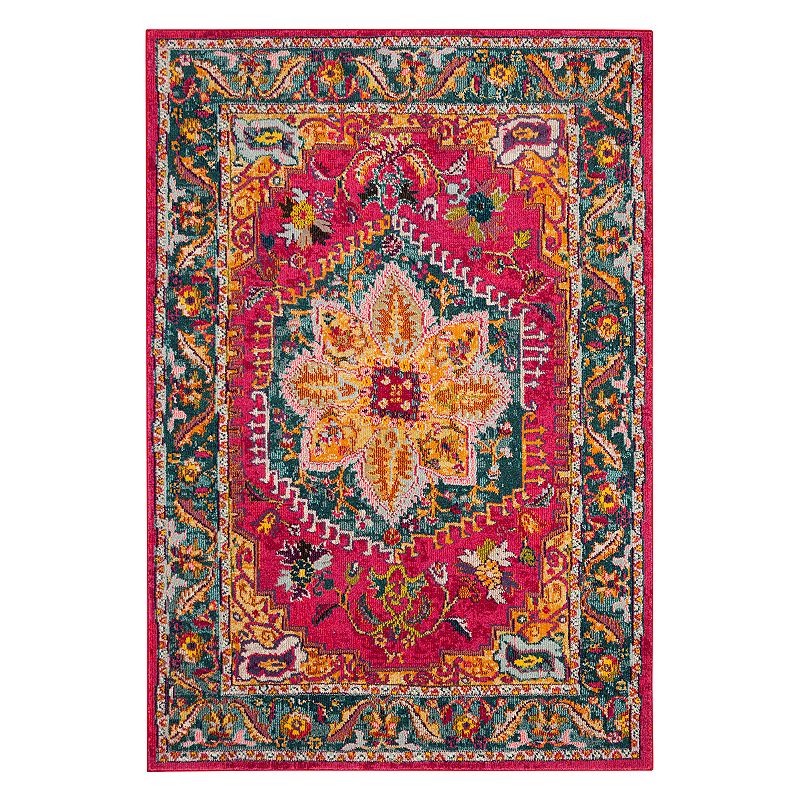 Safavieh Phoenix Willow Framed Medallion Rug