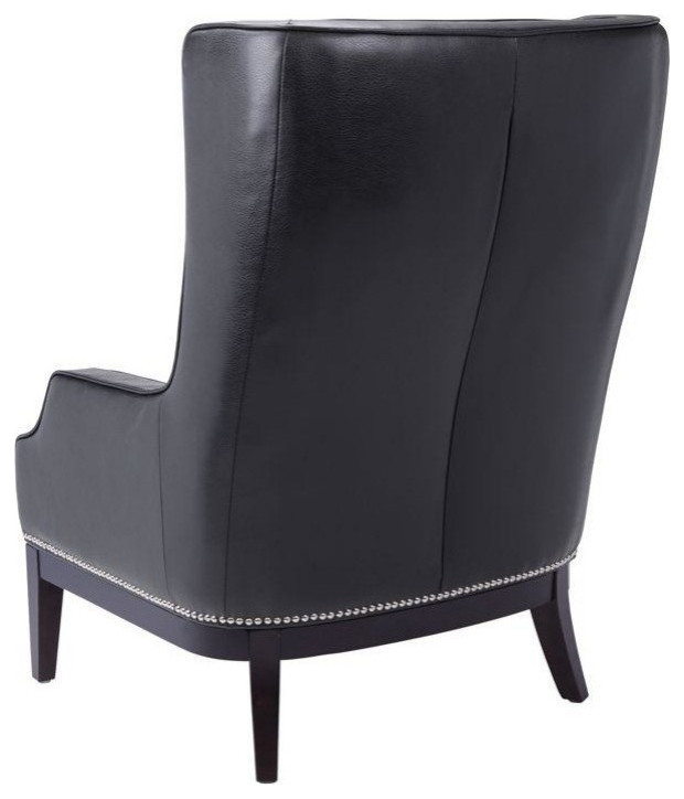 Logan Armchair   Black   Transitional   Armchairs And Accent Chairs   by Virgil Stanis Design  Houzz