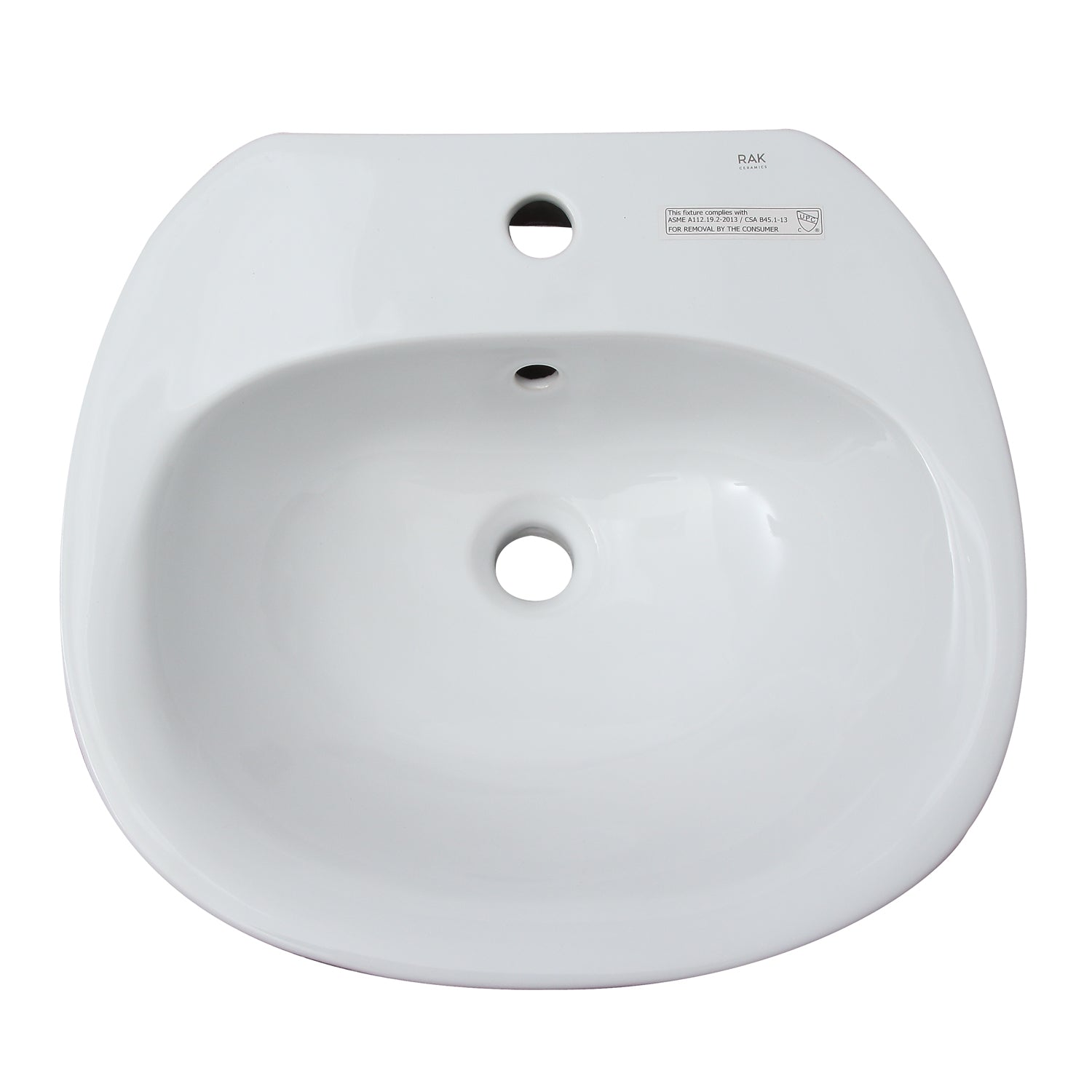 Sensation 550 Wall-Hung Sink