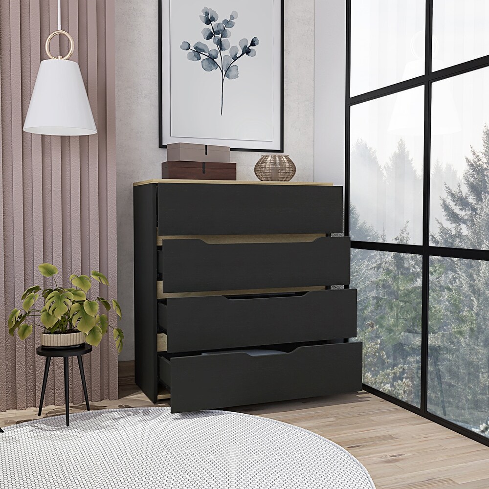 DresserSuperior Top4 Drawers  Black