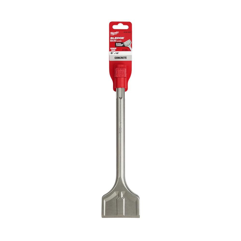 Milwaukee SDS-Max 3 in. x 12 in. Demolition Scaling Chisel 48-62-4087 from Milwaukee