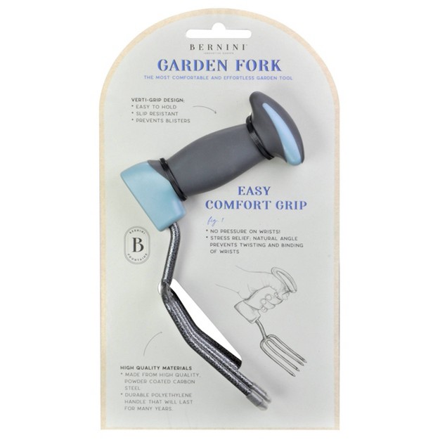 Bernini Outdoor Ergonomic Grip Garden Fork