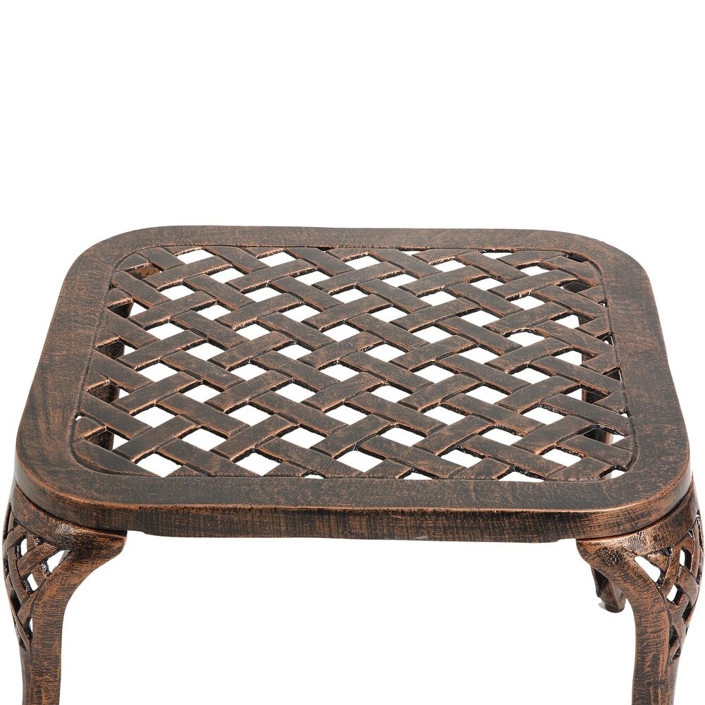 Patio End Table Outdoor Side Table