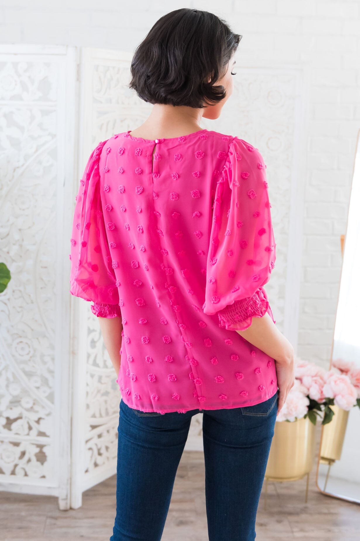 Youthful Heart Modest Blouse