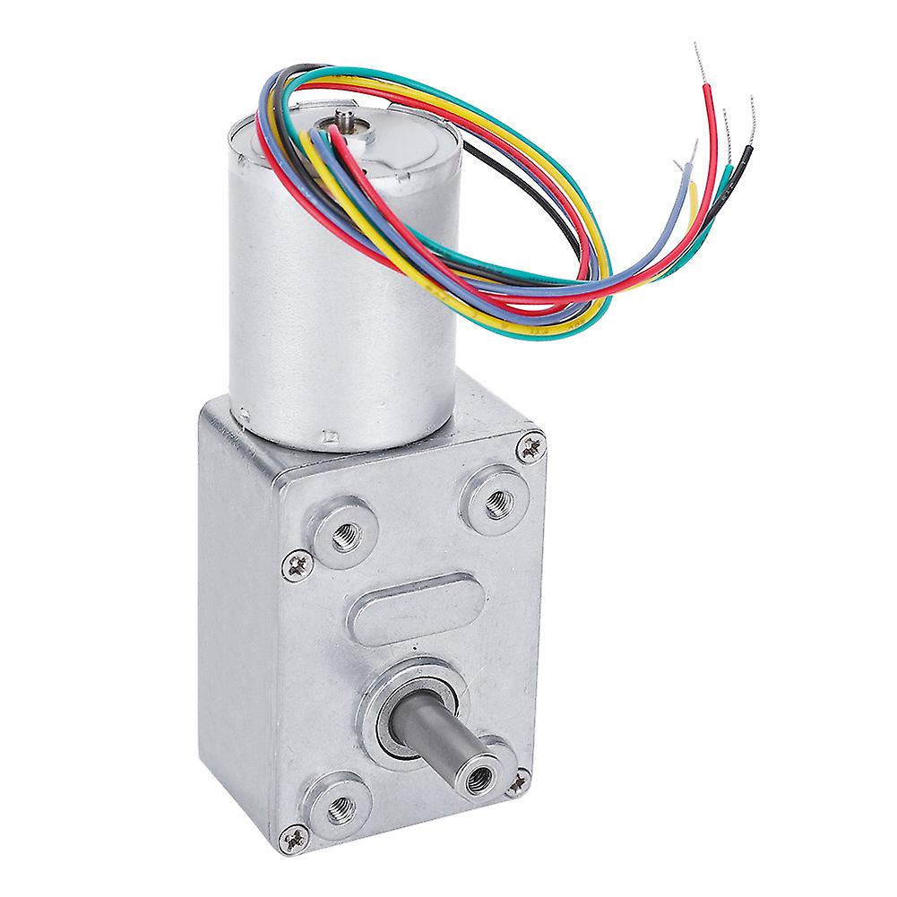 12v Dc Speed Reduction Worm Motor Self Locking Reversible Gear Motor Eletrical Parts(40rpm )