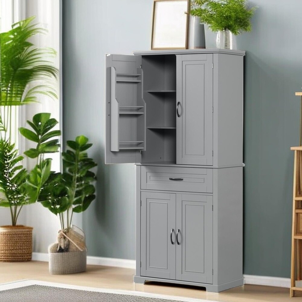 4 drawer Door Bathroom Storage Cabinet