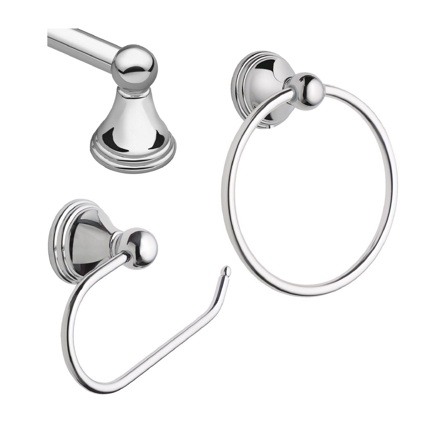 Moen Preston Chrome Chrome Metal Bath Hardware Kit