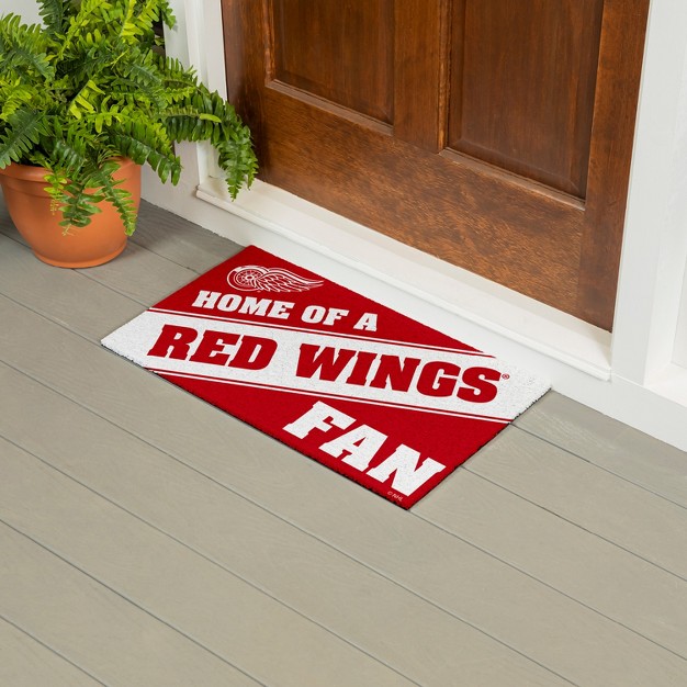 Evergreen Detroit Red Wings Pvc Mat Color