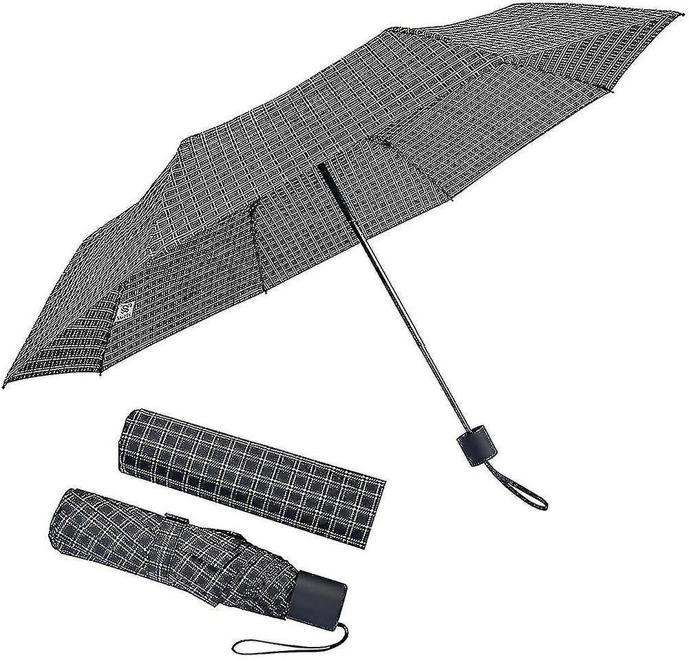 Fashion Compact Travel Folding Umbrella Manual Open Close 8 Ribs Lightweight