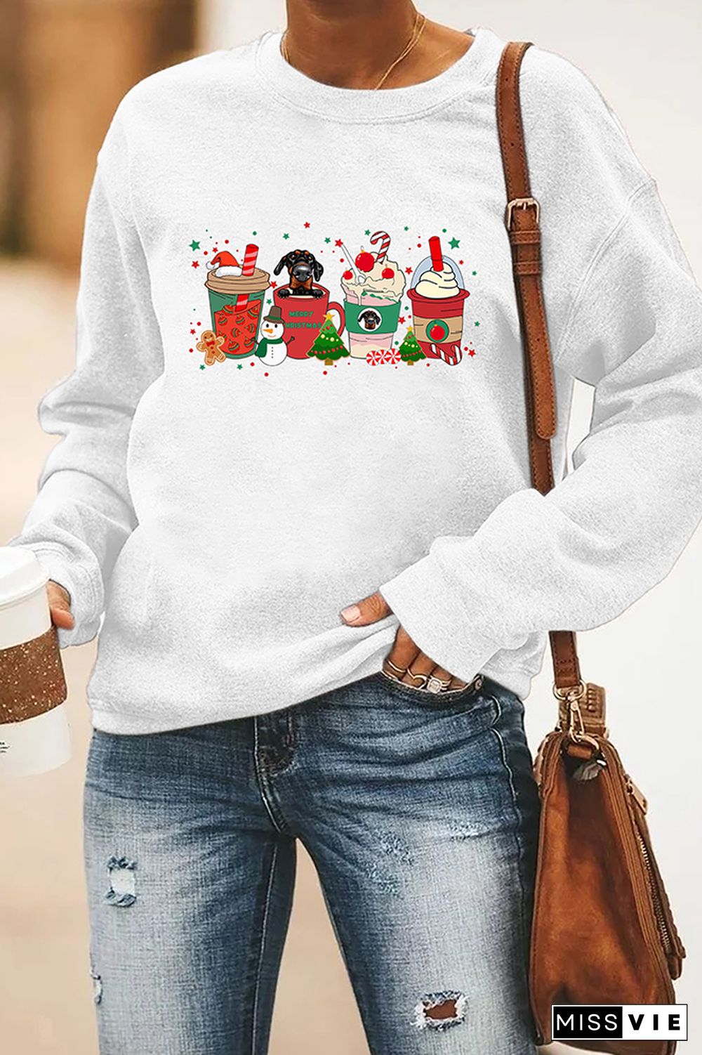 Christmas Coffee Sweatshirt Wholesale