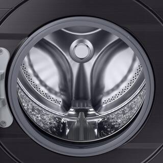  4.5 cu. ft. High-Efficiency Front Load Washer with Self-Clean+ in Brushed Black WF45T6000AV