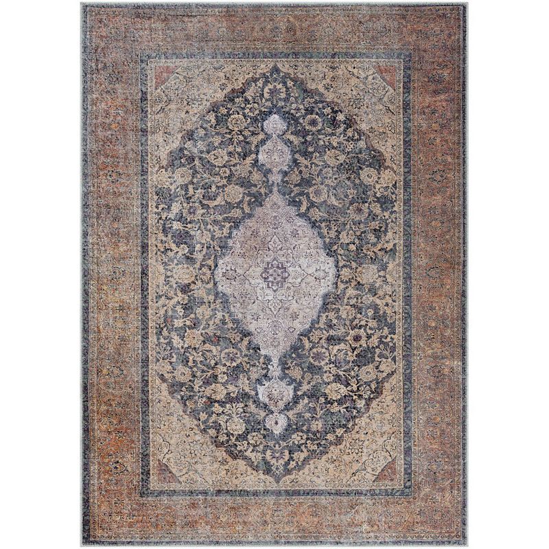 Olterterp Traditional Washable Area Rug