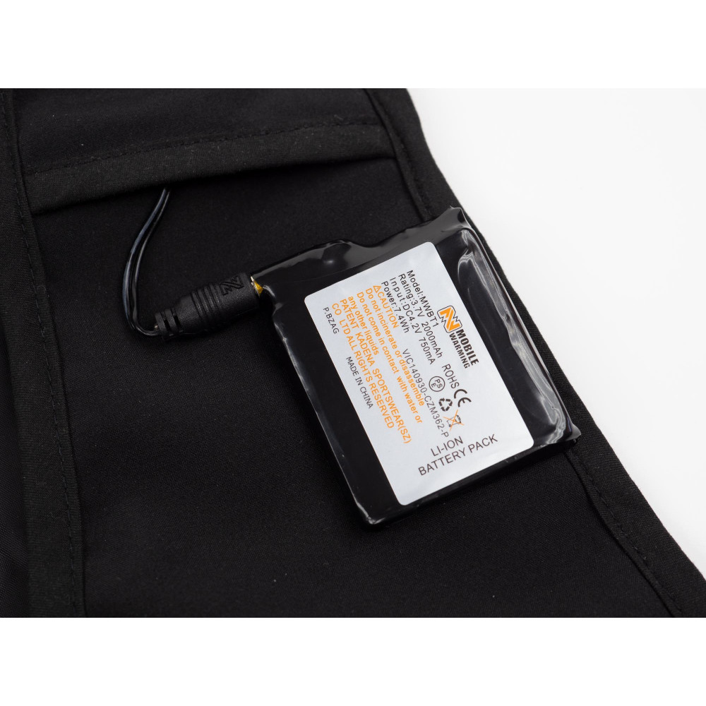 Mobile Warming 3.7V 2Ah Lithium-Ion Thawdaddy Heated Vest Battery ;