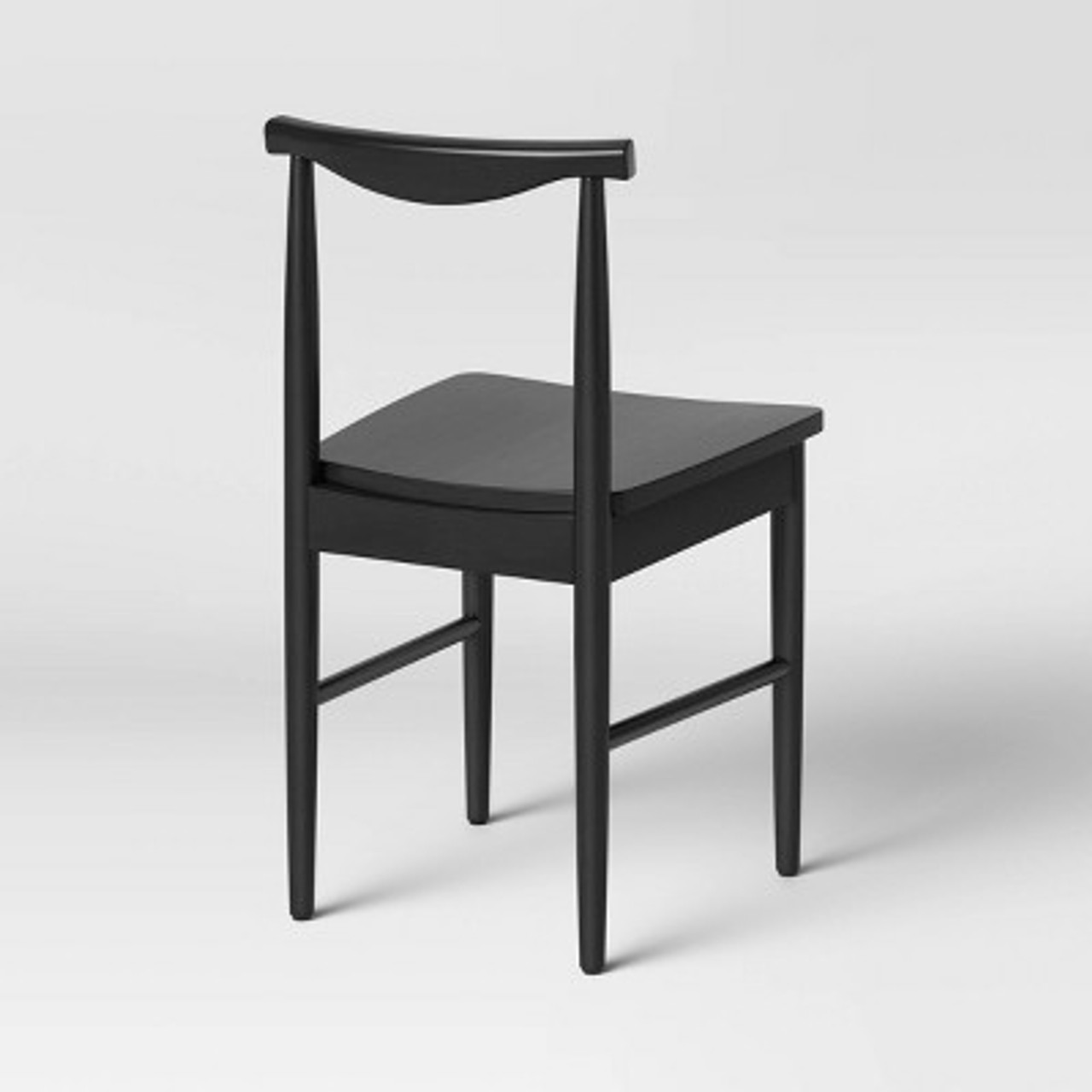 Biscoe Wood Dining Chair Black - Threshold