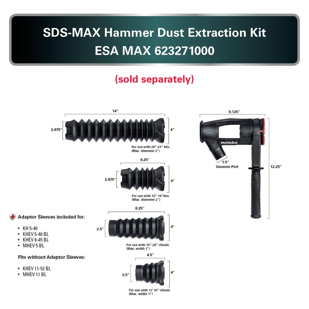 1-3/4 SDS-MAX BL Rotary Hammer ;