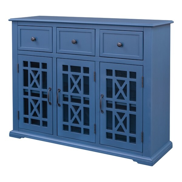 Entryway Kitchen Dining Room Storage Cabinet with 3 Drawers