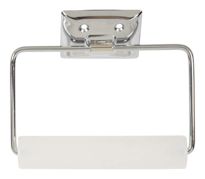 Decko Chrome Silver Toilet Paper Holder