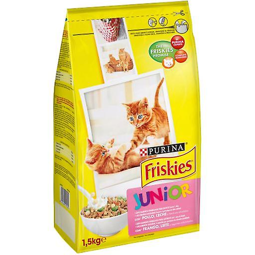 Friskies Junior Chicken， Turkey and Vegetables (Cats ， Cat Food ， Dry Food)