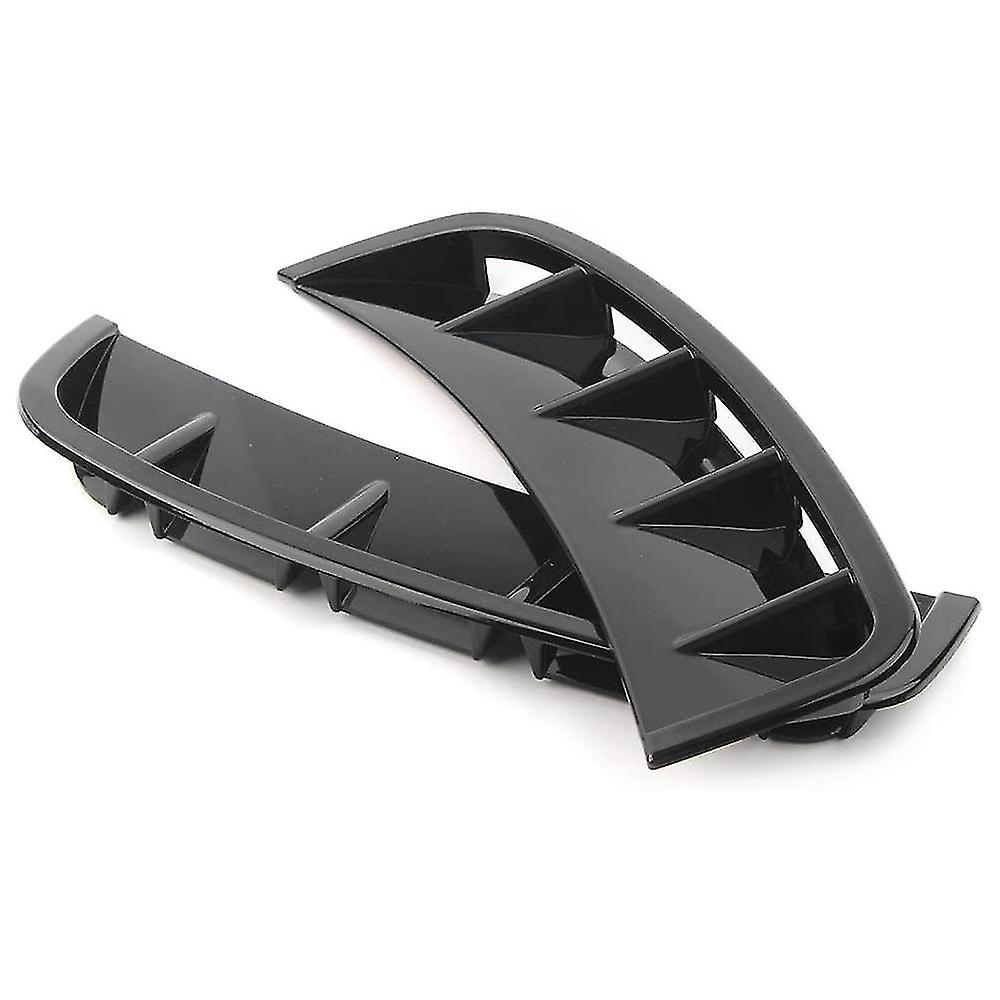 Black Front Wheel Side Air Vent Canards Trim Decoration For A-class W177 A200 A250 A220 A35 Amg 201