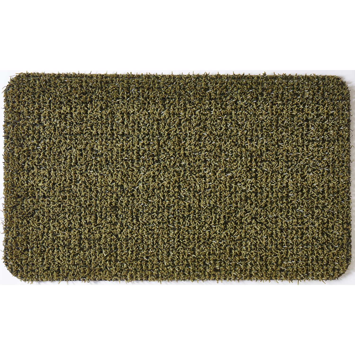 GrassWorx Flair Medium 30 in. L X 18 in. W Urban Green AstroTurf Door Mat