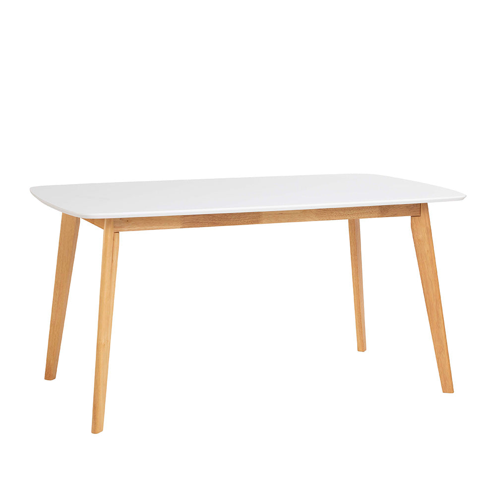 AIMON Dining Table 150cm - Natural & White