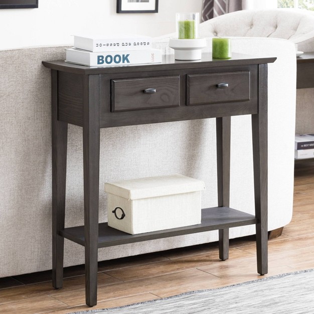 Favorite Finds Hall Console Smoke Gray Leick Home