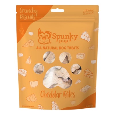 Spunky Pup Chedder Bites Dog Treats