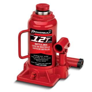 Powerbuilt 12 -Ton Bottle Jack 647501