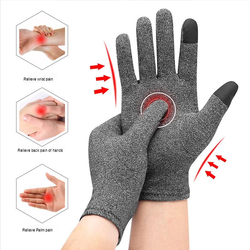 Winter Gloves Thermal Touch Screen Thermal Windproof Warm Gloves 1pc Arthritis Gloves Woman Rheumatoid Magnetic Therapy Glove