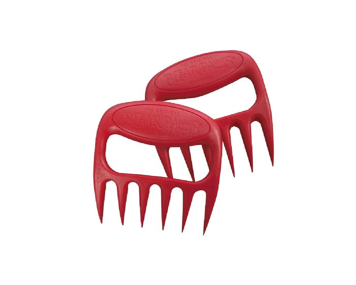 Bear Paws Nylon Meat Shredder Red - BP01