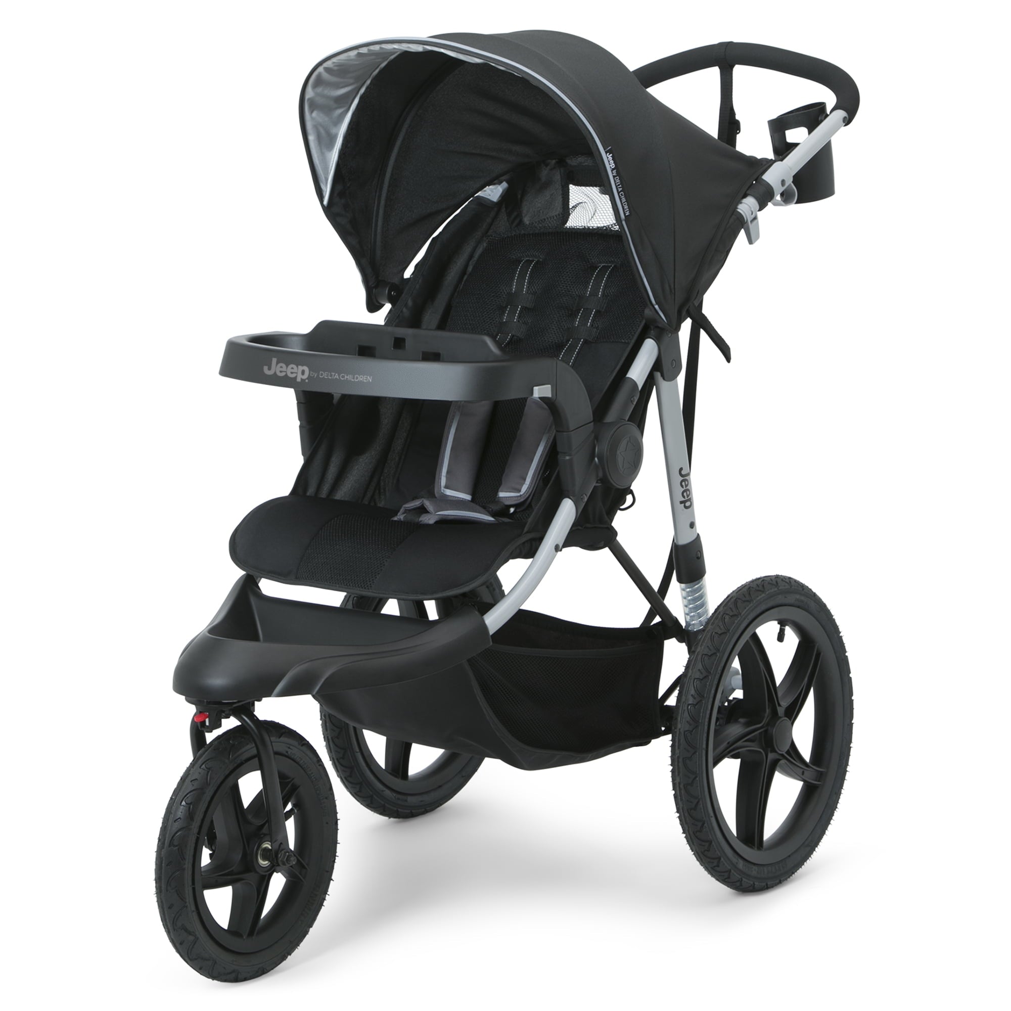 Jeep Boost Jogging Stroller by Delta Children, Black