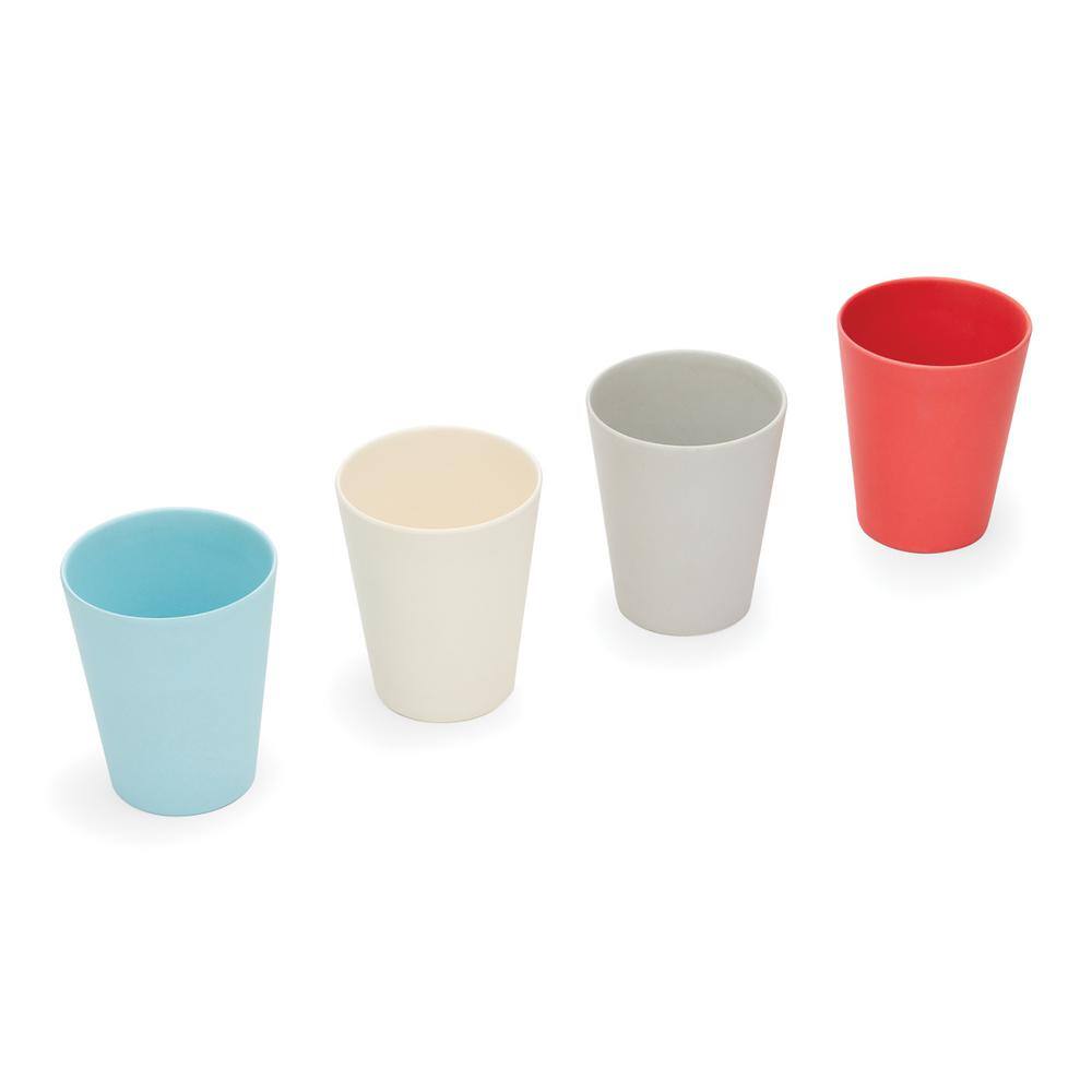 RED ROVER 8.45 oz. Bamboo Kids' Cups (Set of 4) 20012