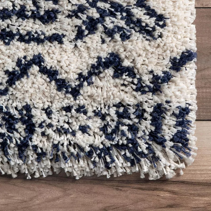 nuLOOM Hurley Tribal Shaggy Rug