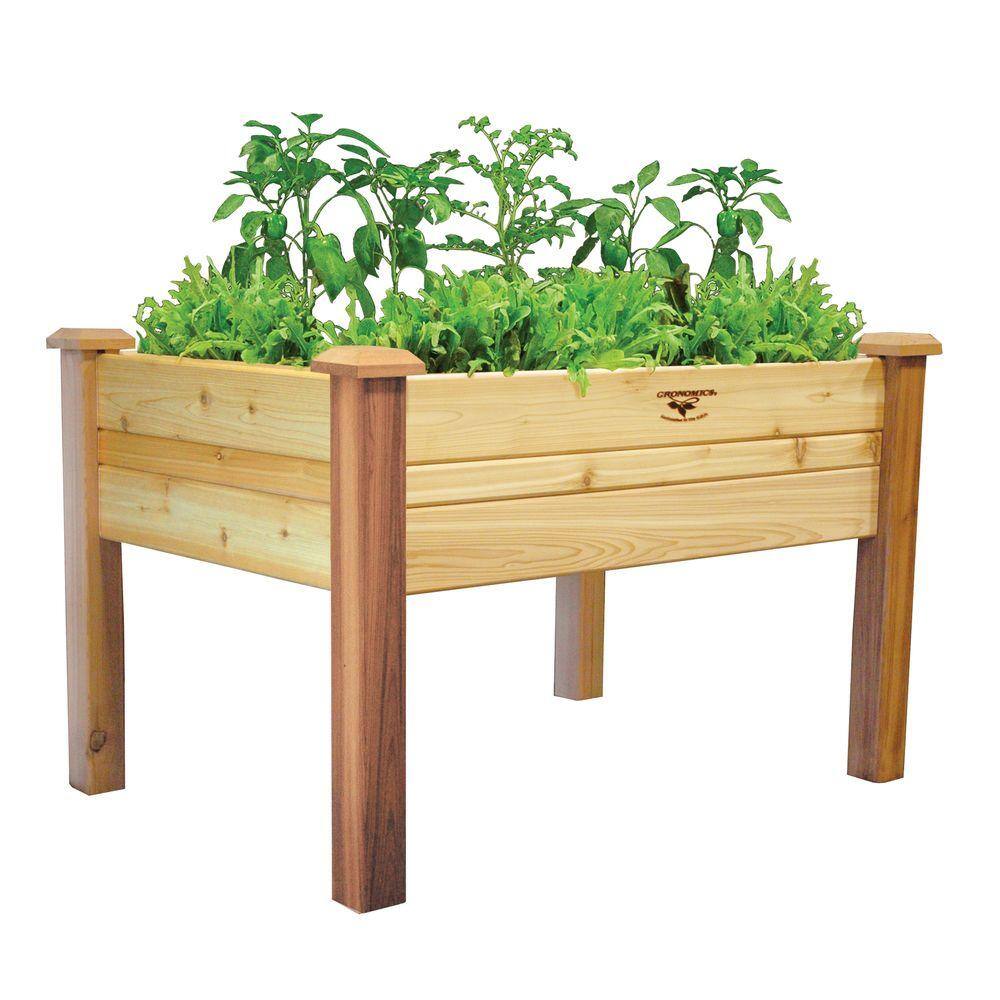 Gronomics 34 in. x 48 in. x 32 in. Raised Garden Bed EGB 34-48