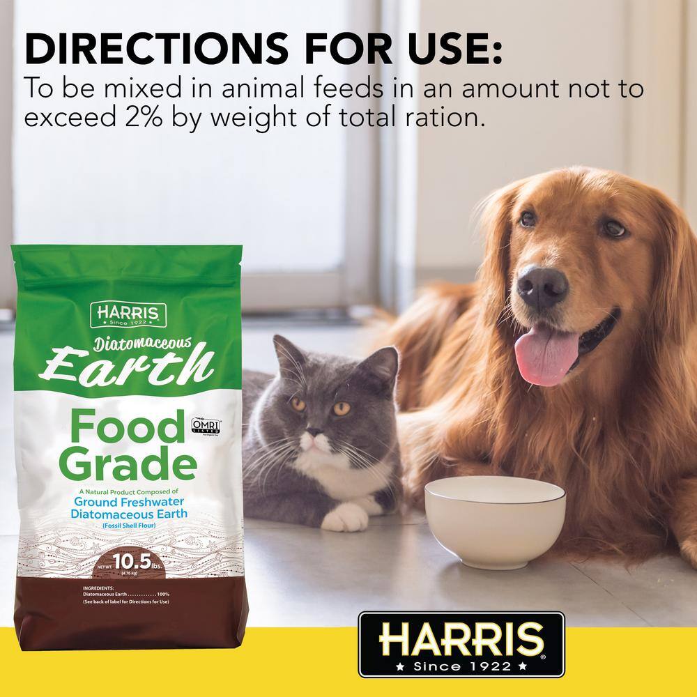 Harris 10.5 lbs. Diatomaceous Earth Food DE-FG105