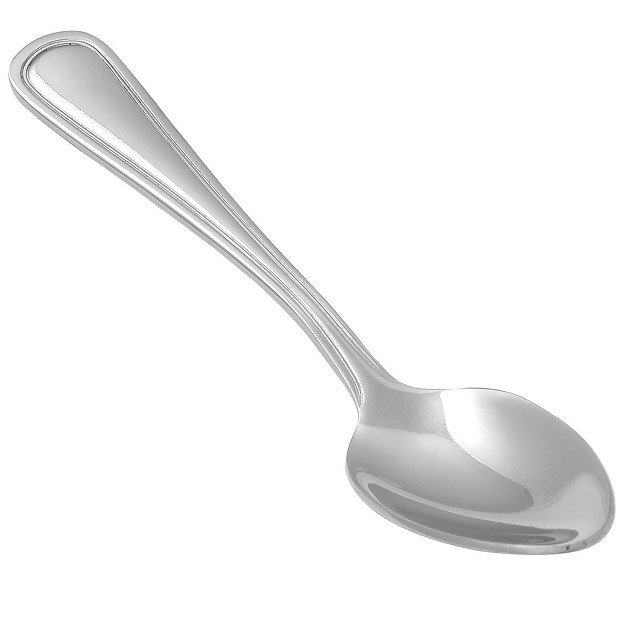 Winco Teaspoons With Shangarila Pattern 18 8 Stainless Steel Extra Heavyweight Set Of 24