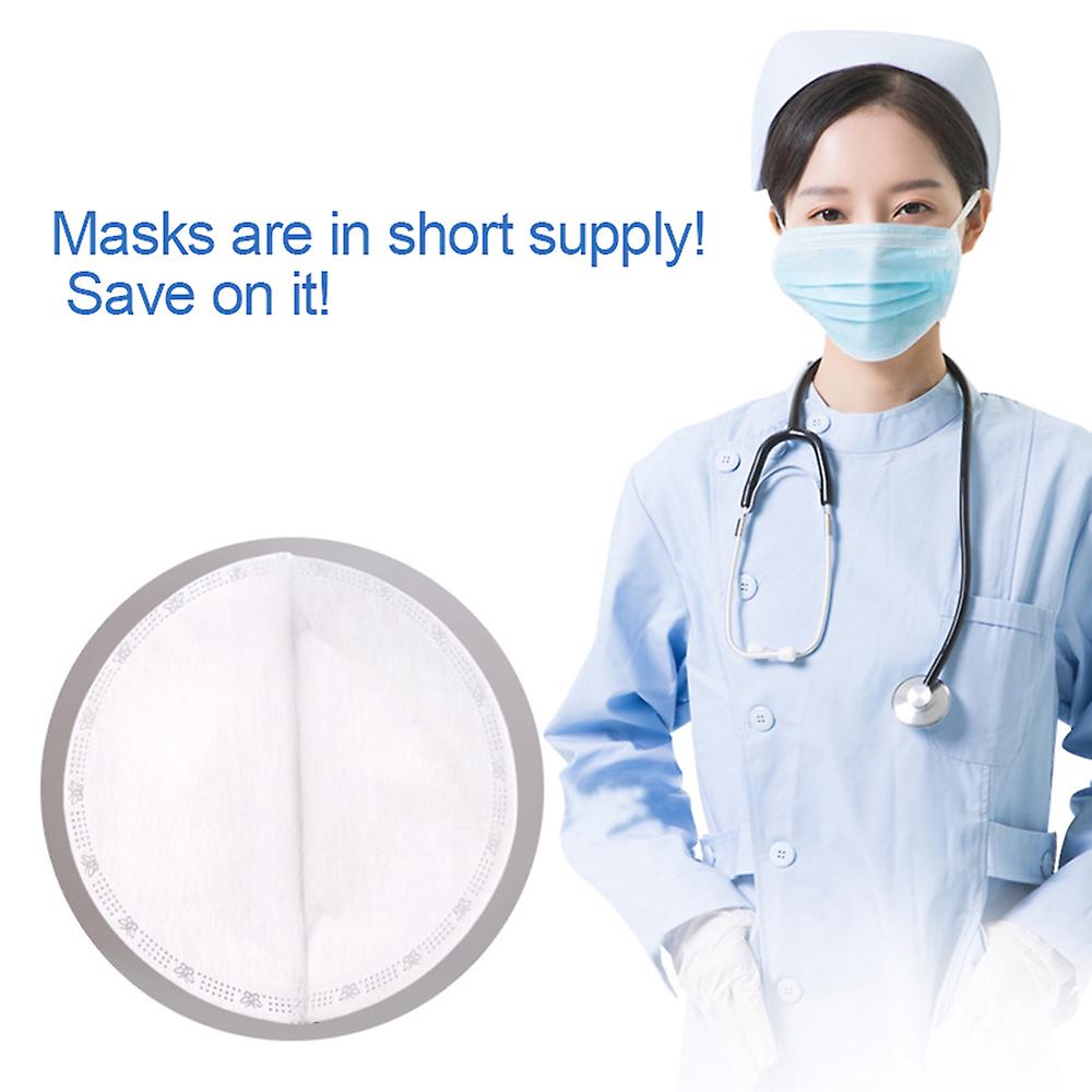 50pcs Disposable Face Masks Filter Pad 3-layers Breathable Filter Protective Filter Mouth Mask Replacement Pad For Adult Kid