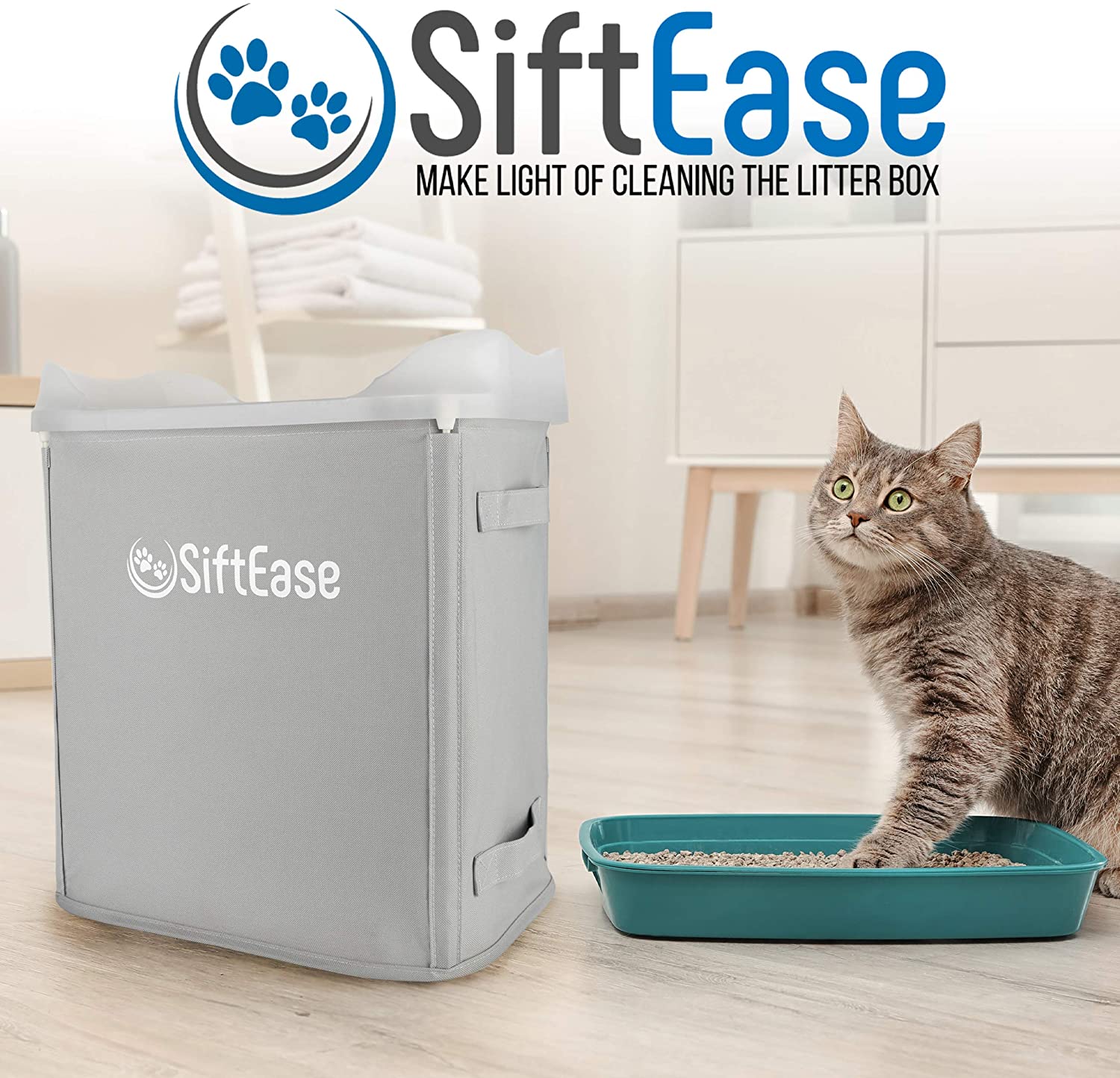 Clean Litter Club Siftease Litter Box Cleaner-Litter Sifter