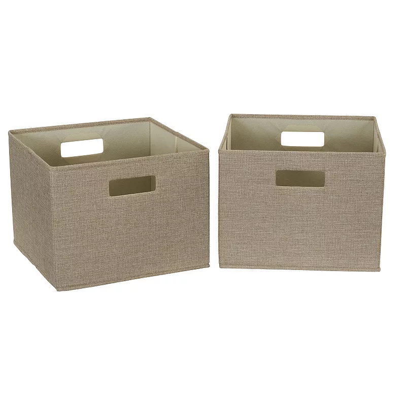 Household Essentials Storage Cubes 2-pack set