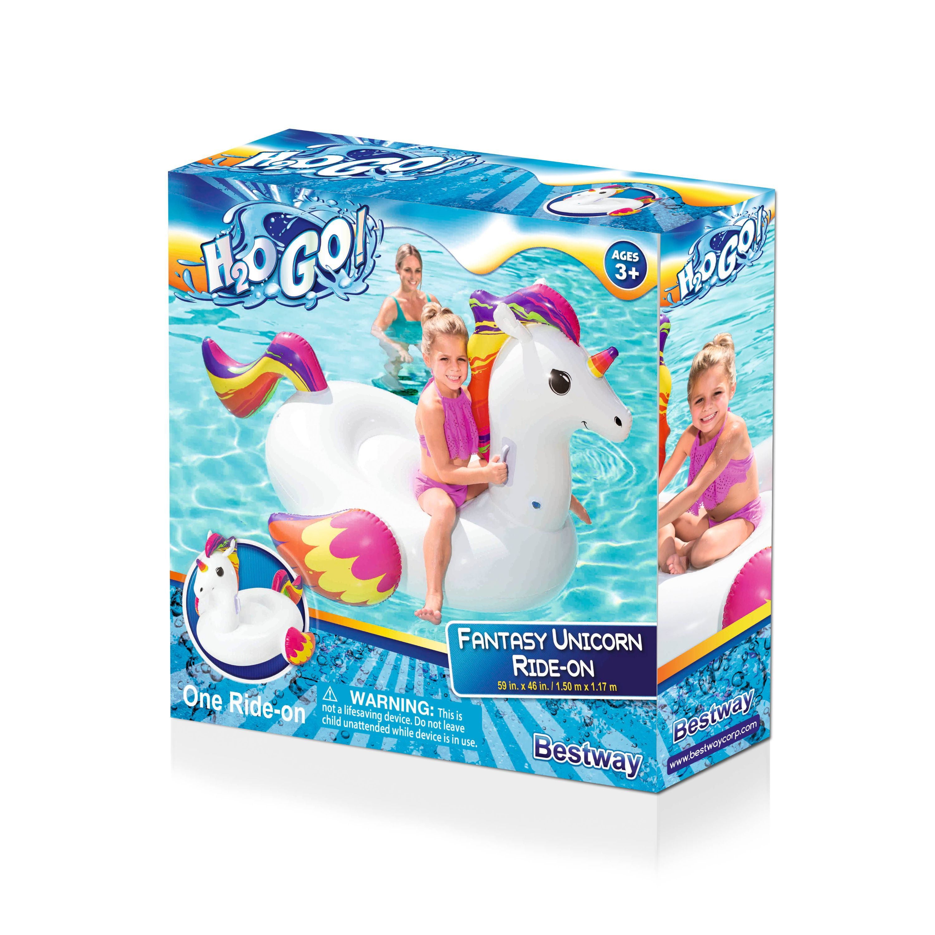 H2OGO! Bestway PVC Fantasy Unicorn Kids Pool Float