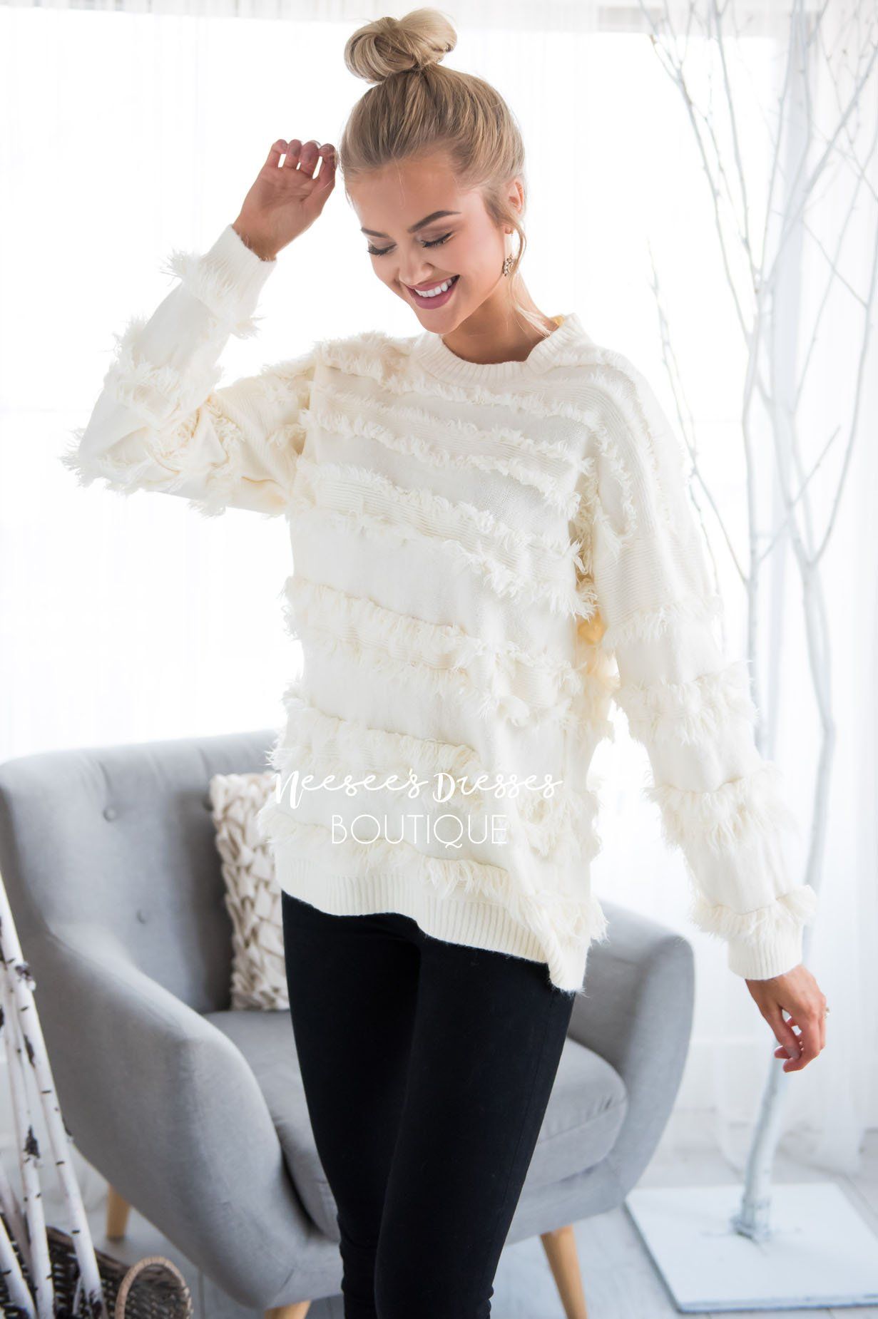 On The Fringe Sweater